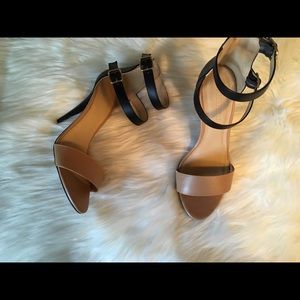 Forever 21 Double strap heels.